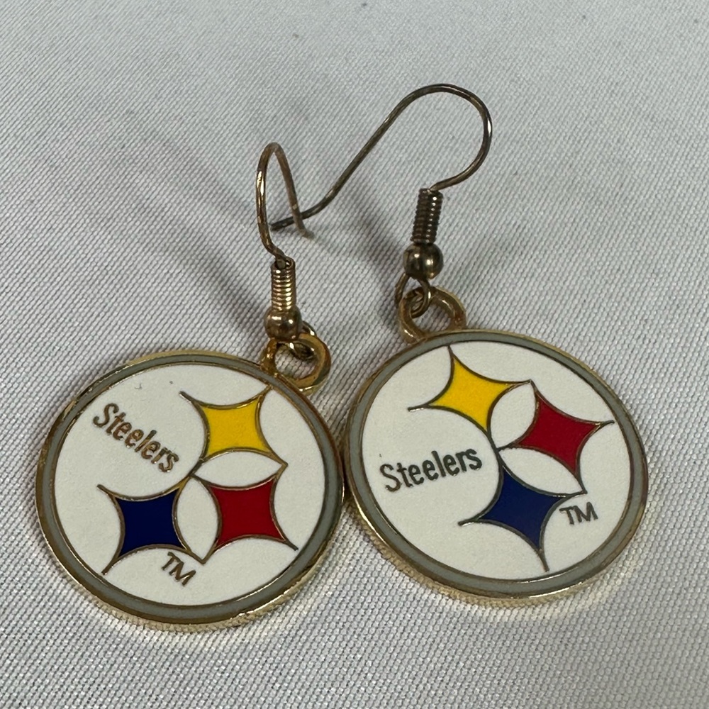 Steelers earrings